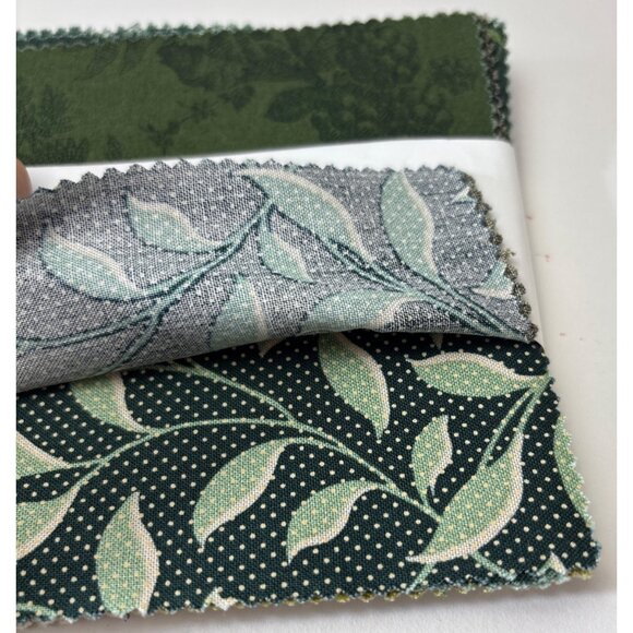 Andover Fabrics Evergreen 5"x5" Cotton Quilting Fabric Charm Pack 42 Pieces - Picture 7 of 15